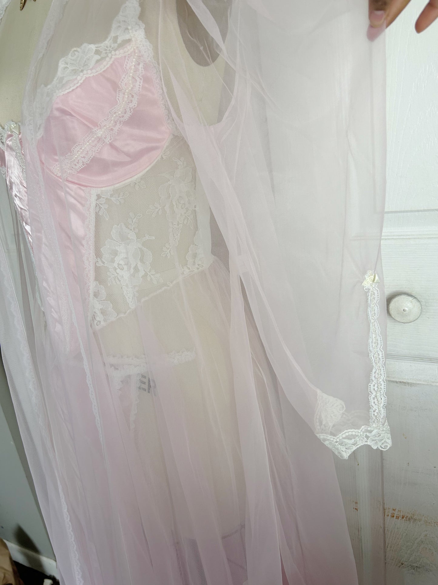 Pink Vintage Princess Gown Set