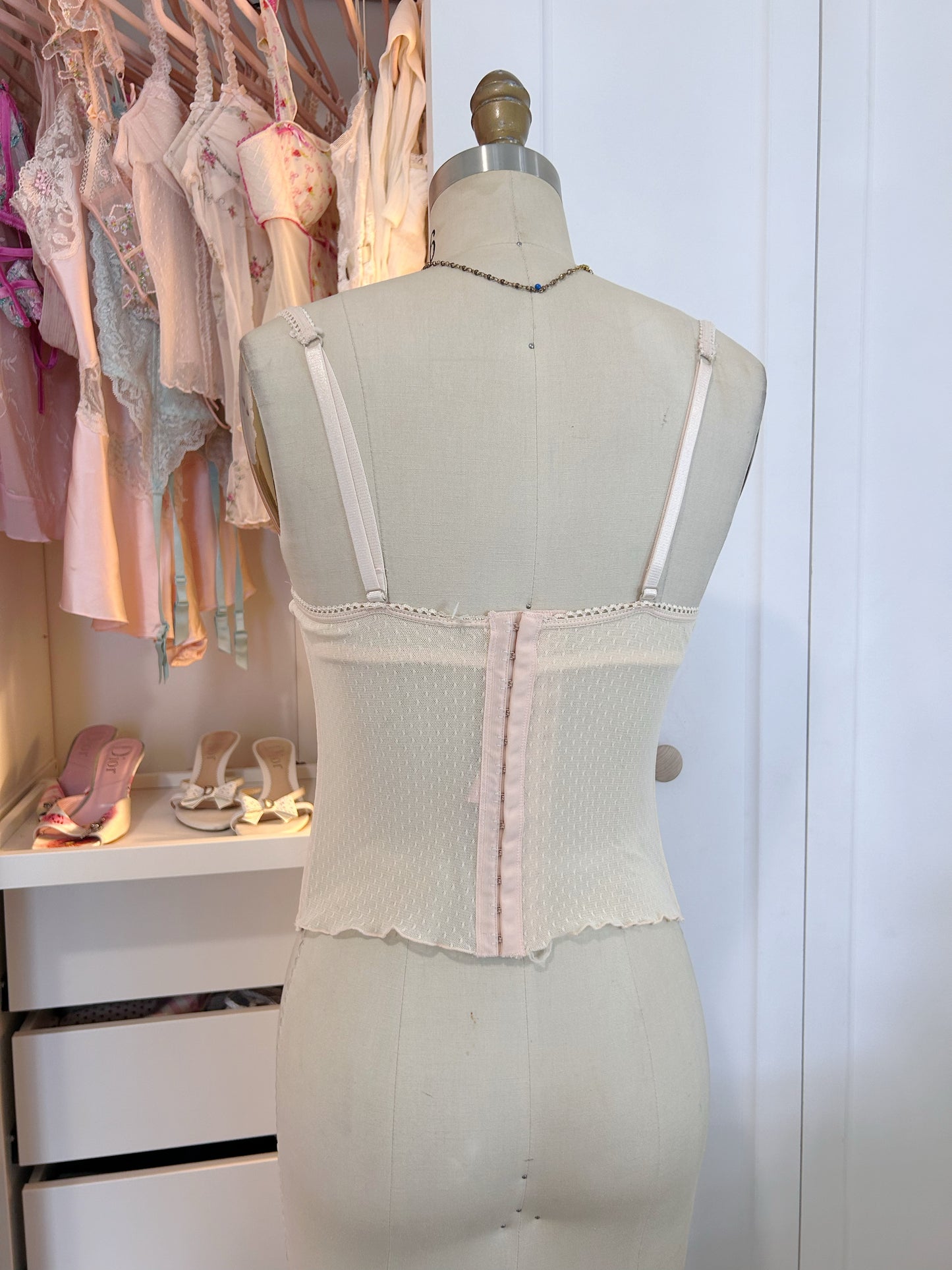 Rare NWT Sophie B Cream Fairy Bustier
