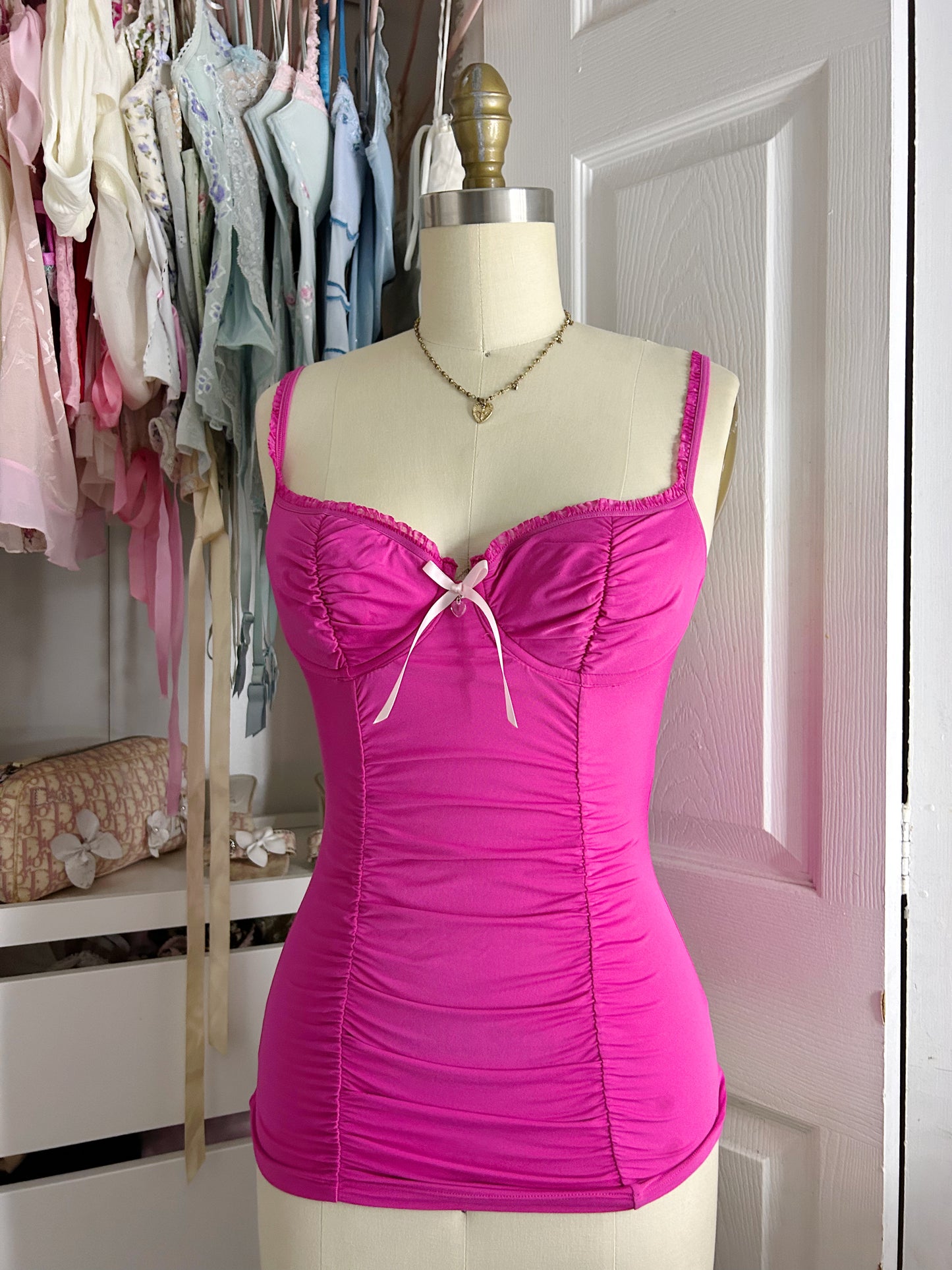 Hot Pink VS Cami Top