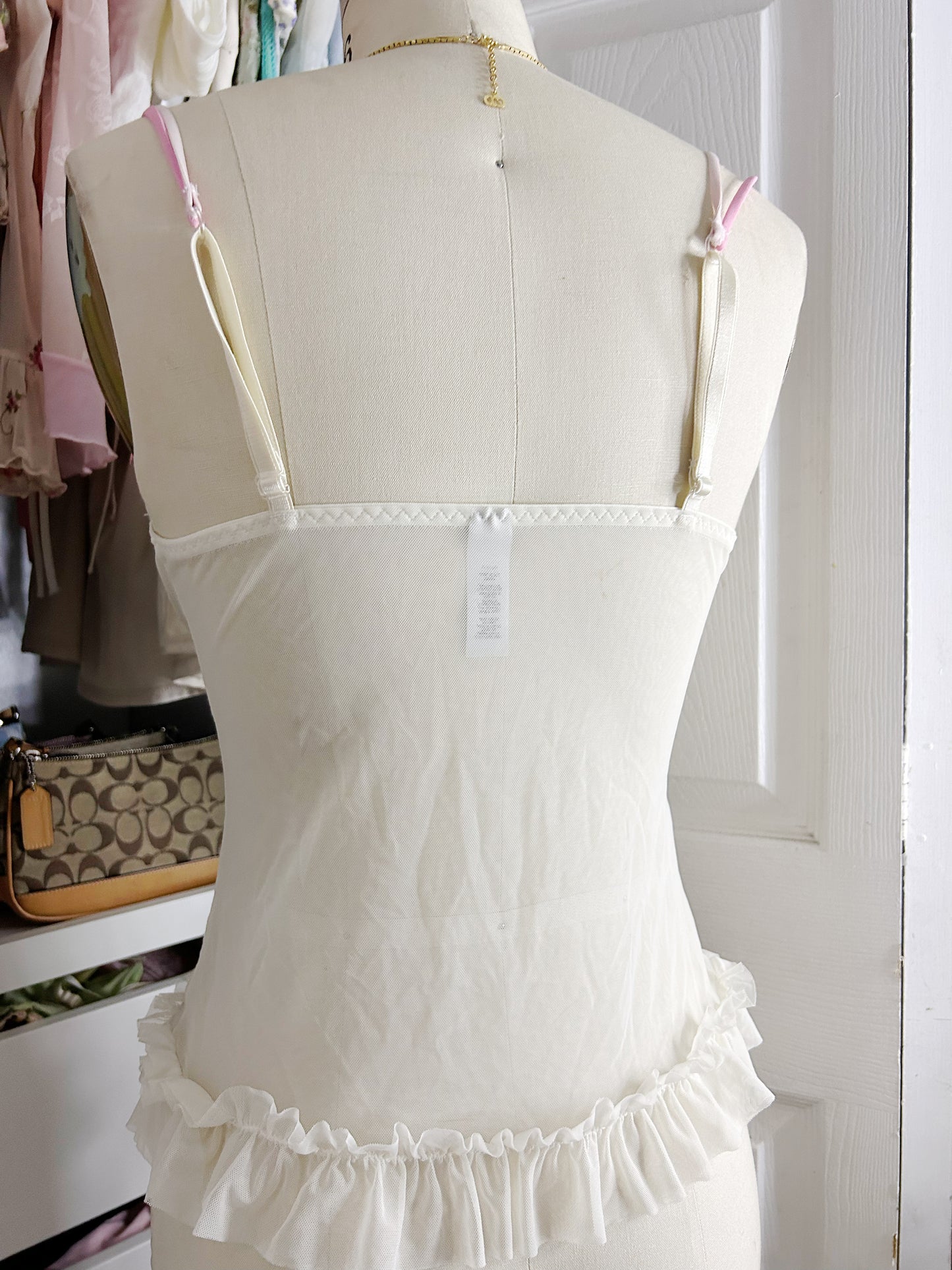 Rare Delicates Fairy Pink White Top
