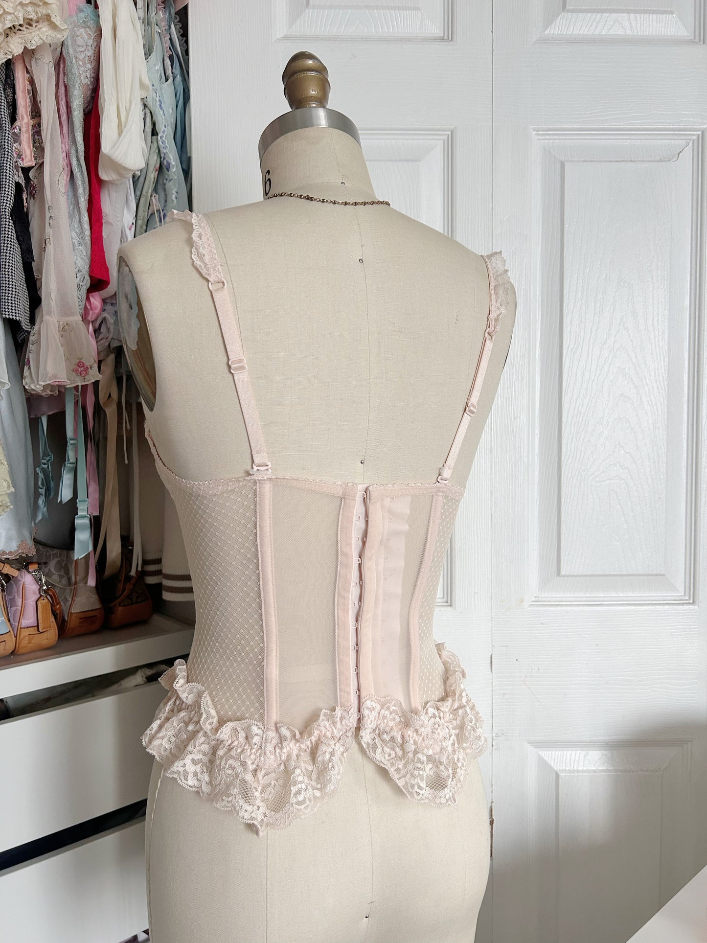 Princess Cream Bustier Top