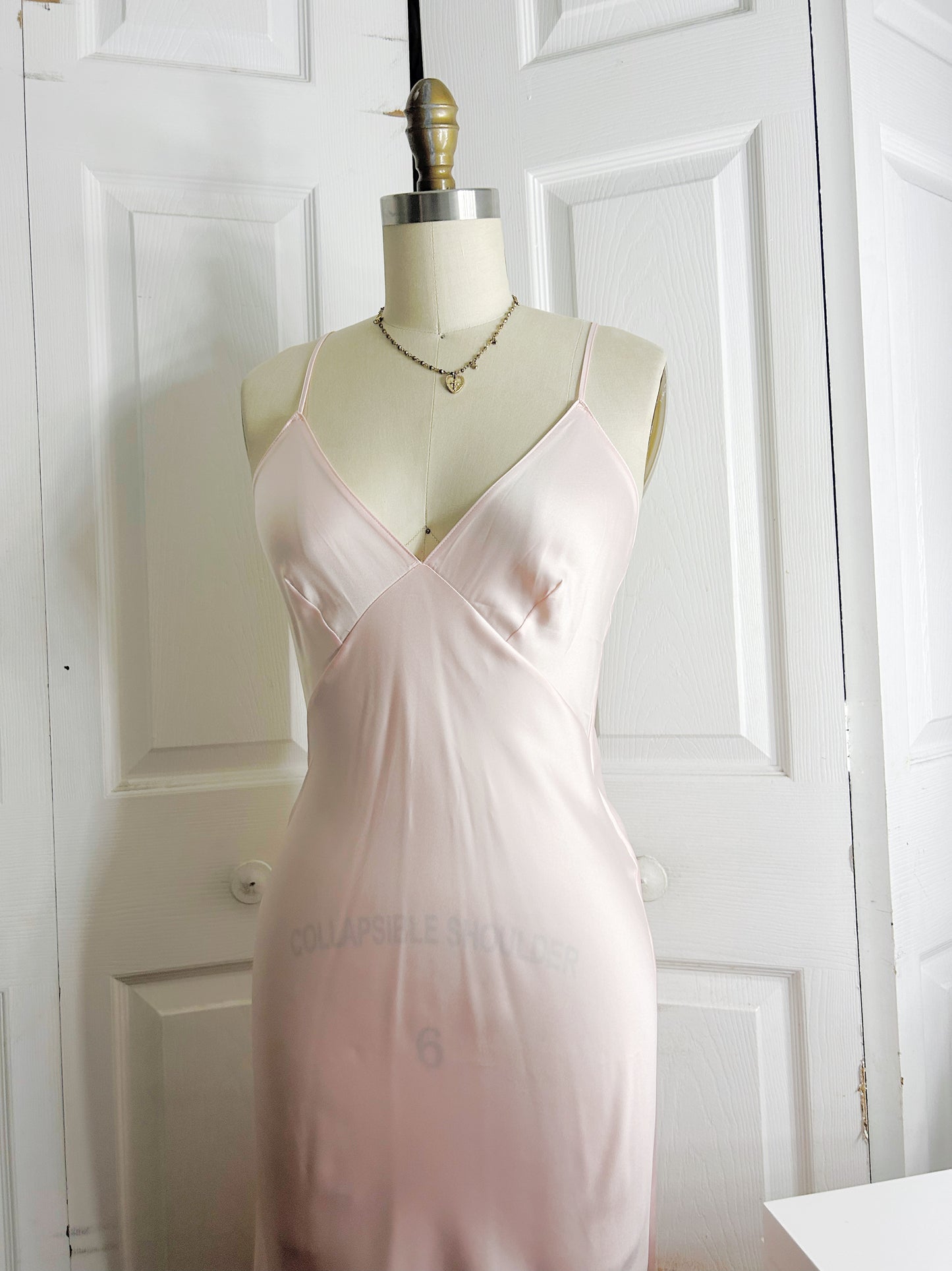 VS Pink Long Slip Dress