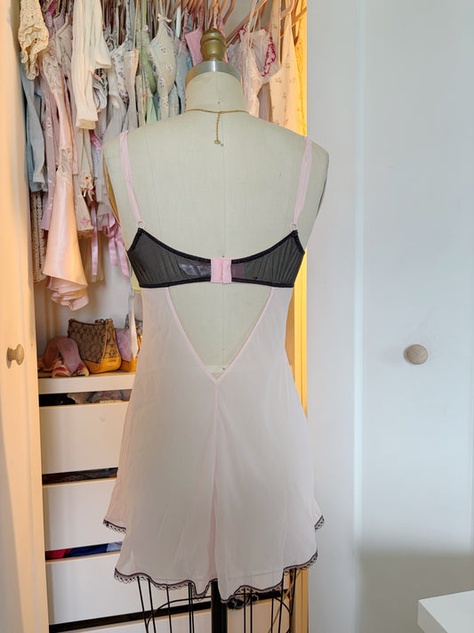 Vintage 2002 Silk VS Pink & Black