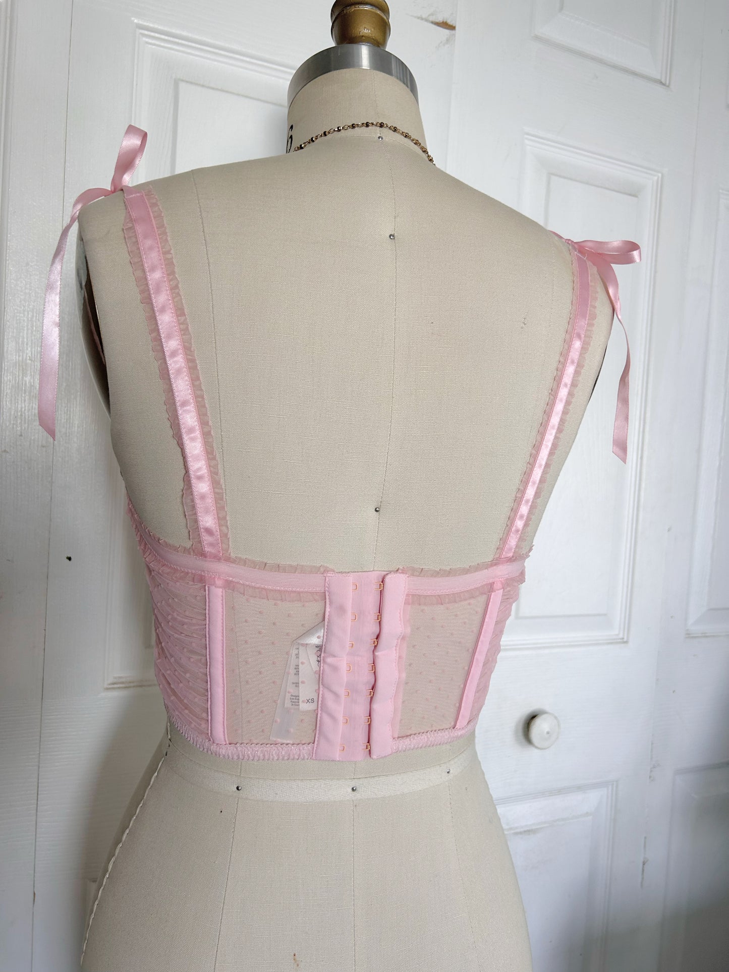 For love and lemon Watercolor Pastel Bustier