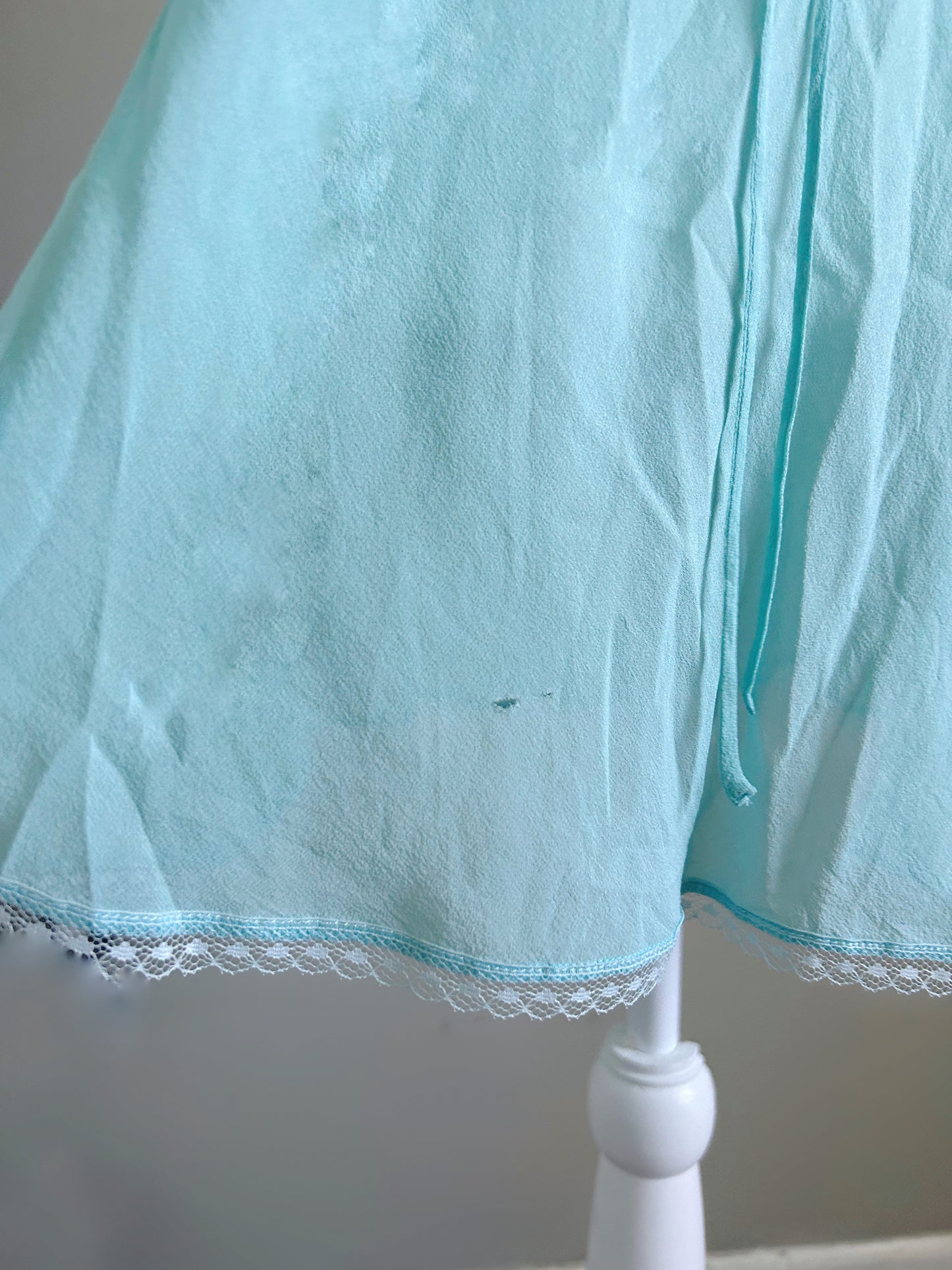 VS 2000s Silk Slip in Mint Green