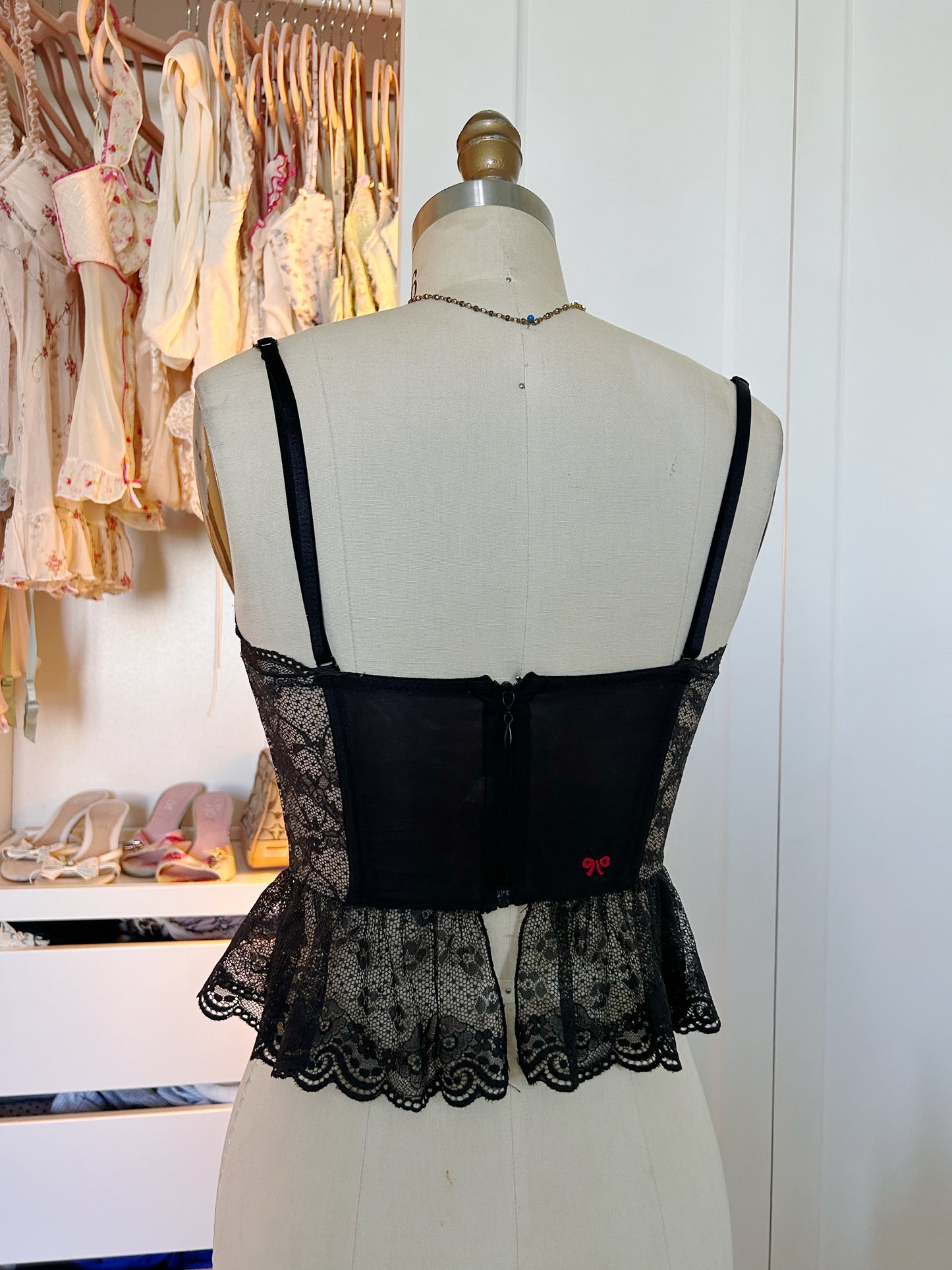 Rare Black VS Butterfly Corset