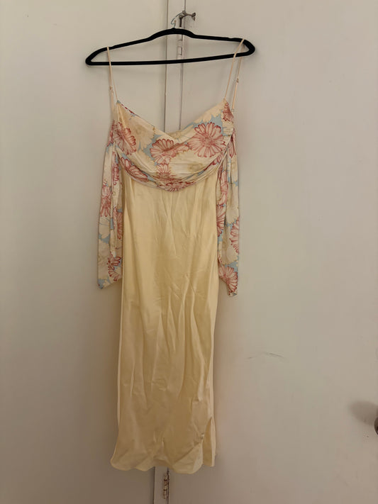 Mirror Palais 100% Silk Dress