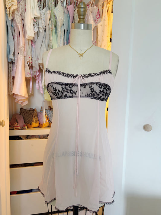 Vintage 2002 Silk VS Pink & Black