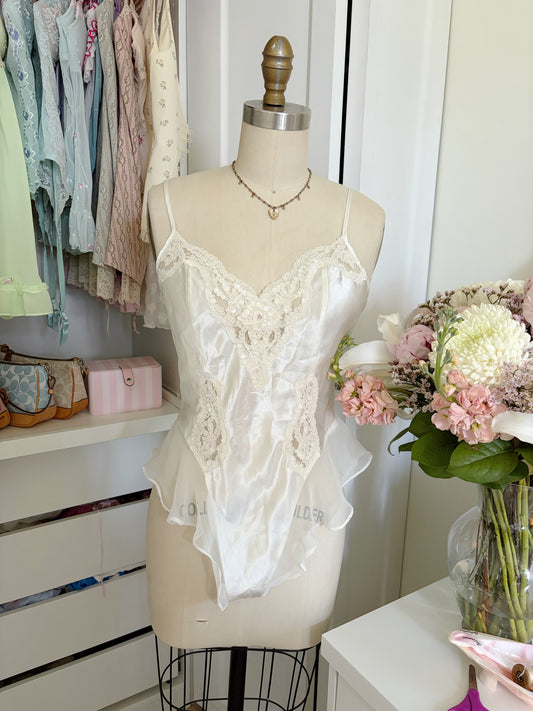 Vintage VS 1998 White Bodysuit