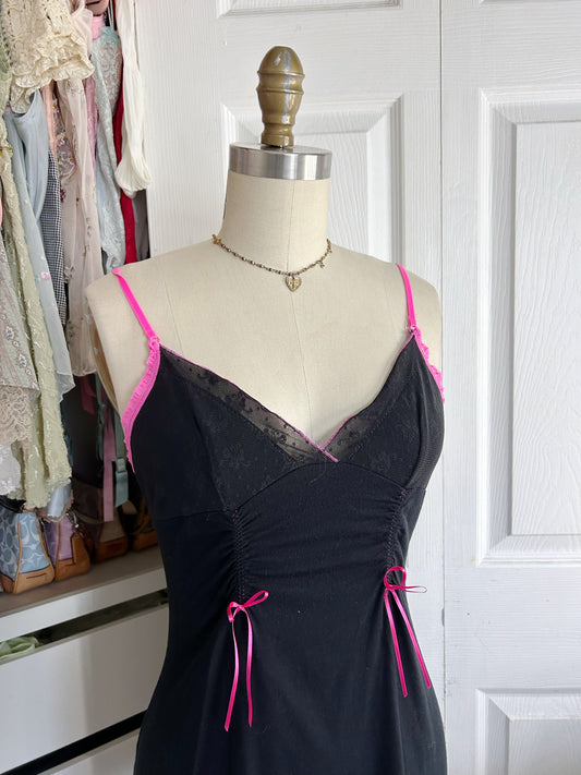Victoria’s Secret Black Pink Slip