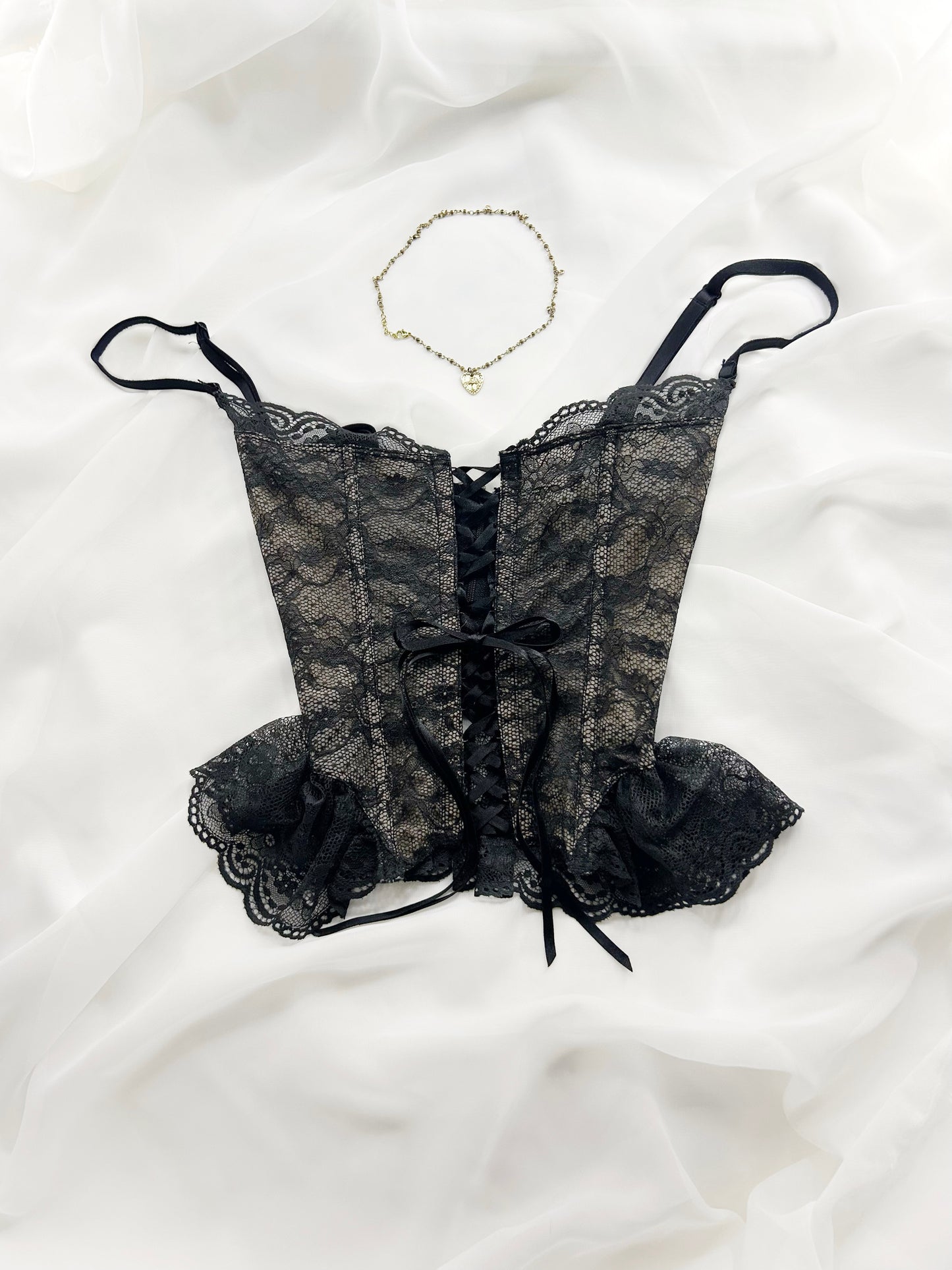 Rare Black VS Butterfly Corset