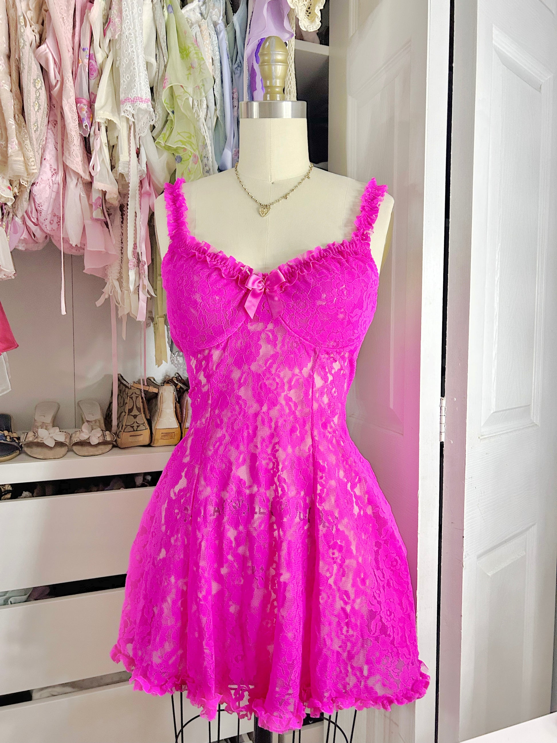 NWT Cinema Etoile Pink Lace Set DreamThreads NWT Cinema Etoile Pink Lace Set DreamThreads