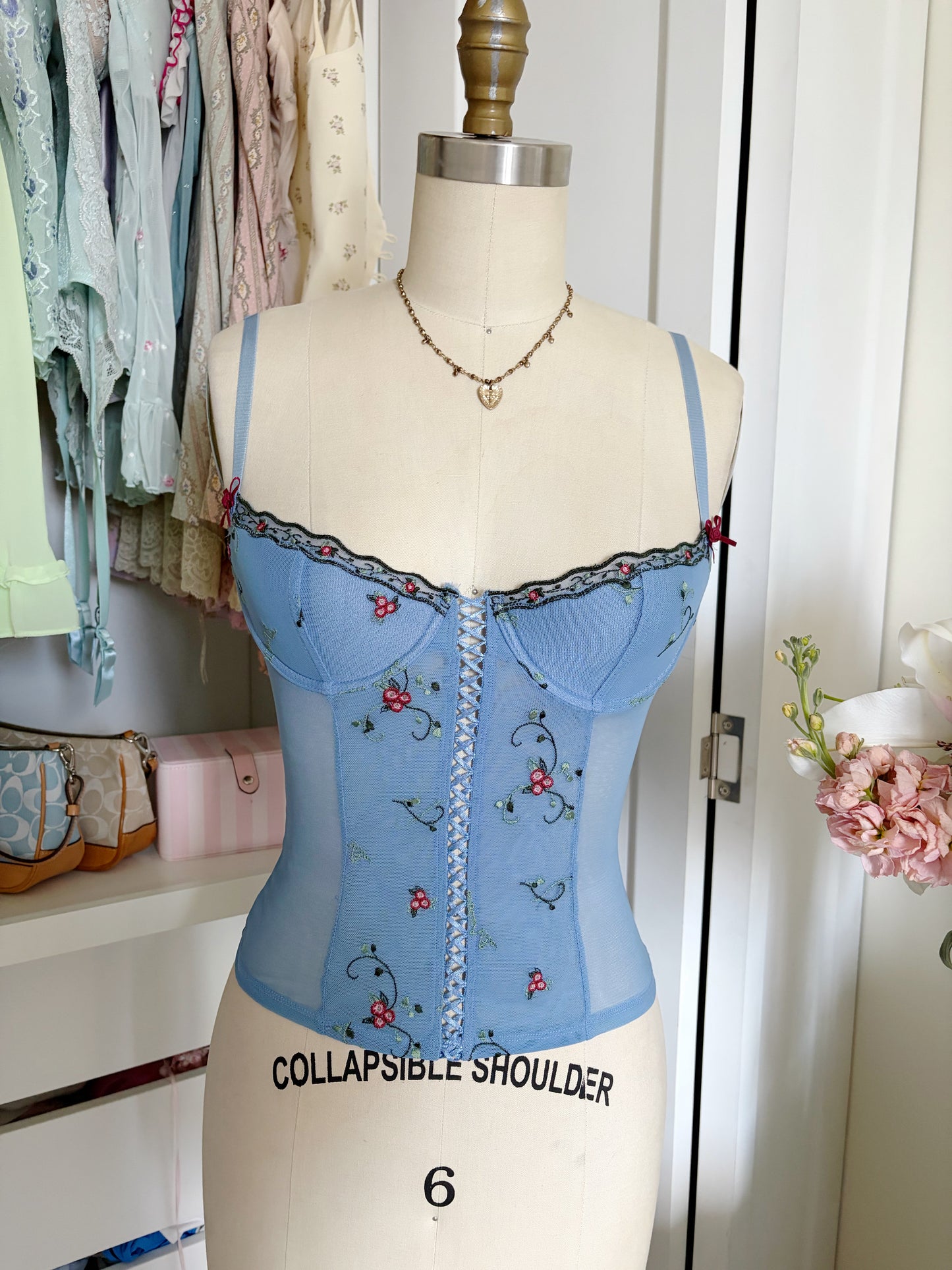 Blue Rampage Floral Cami Top