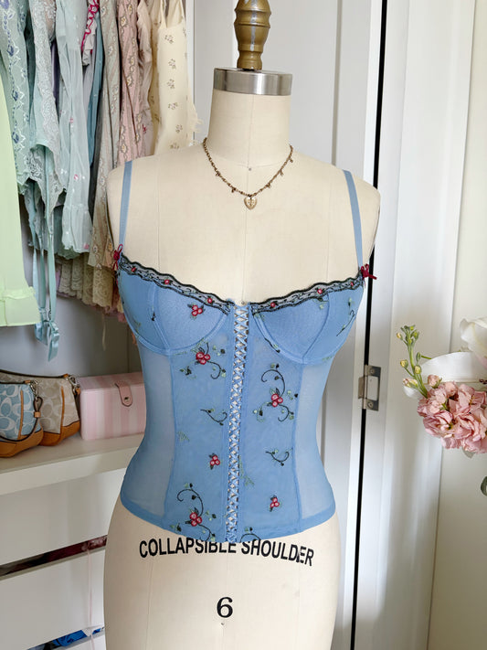 Blue Rampage Floral Cami Top