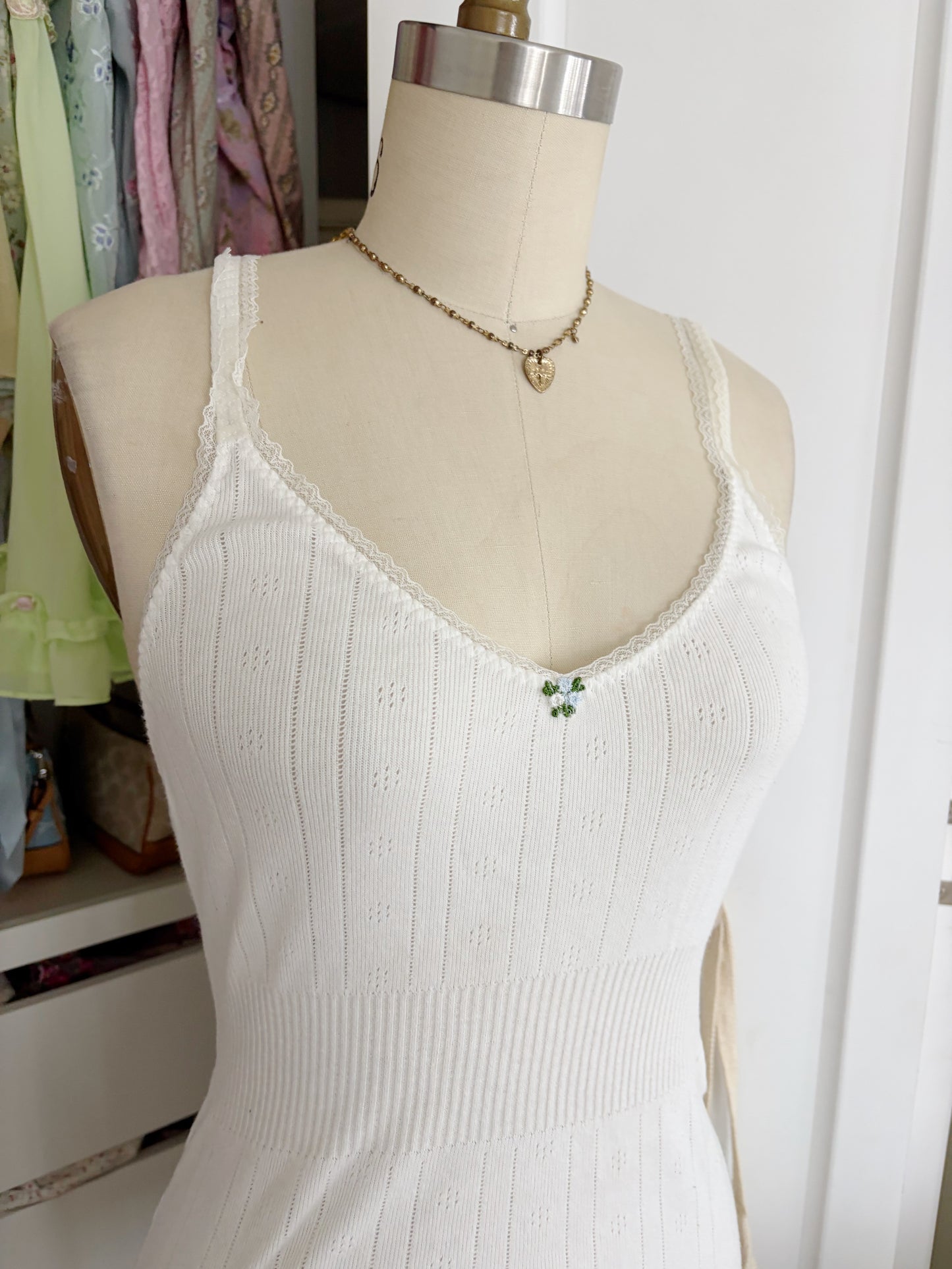 Pretties Venice Cotton Slip Dress
