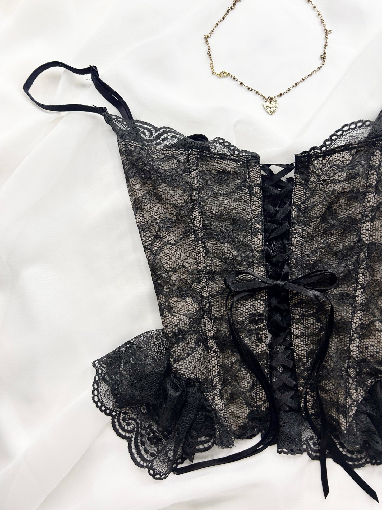 Rare Black VS Butterfly Corset