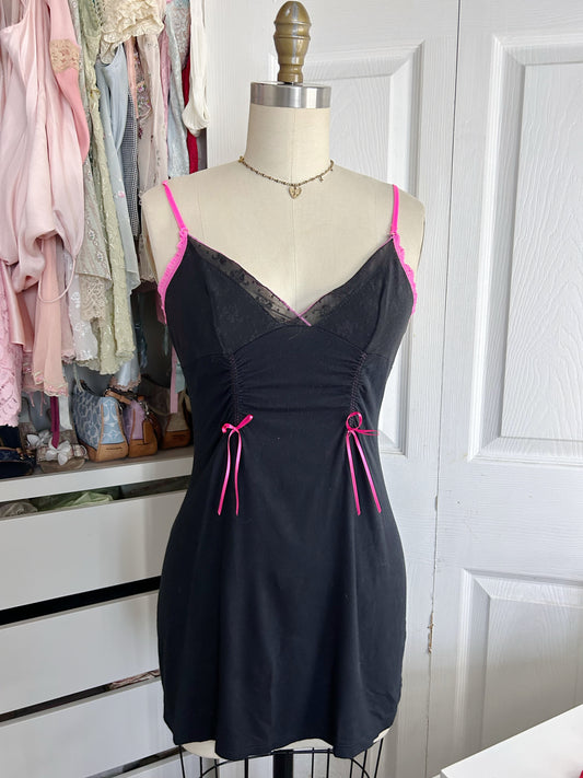 Victoria’s Secret Black Pink Slip
