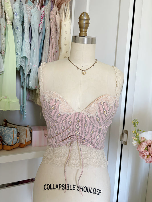 Vintage VS Chantal Thomas’s Pink & Cream Top