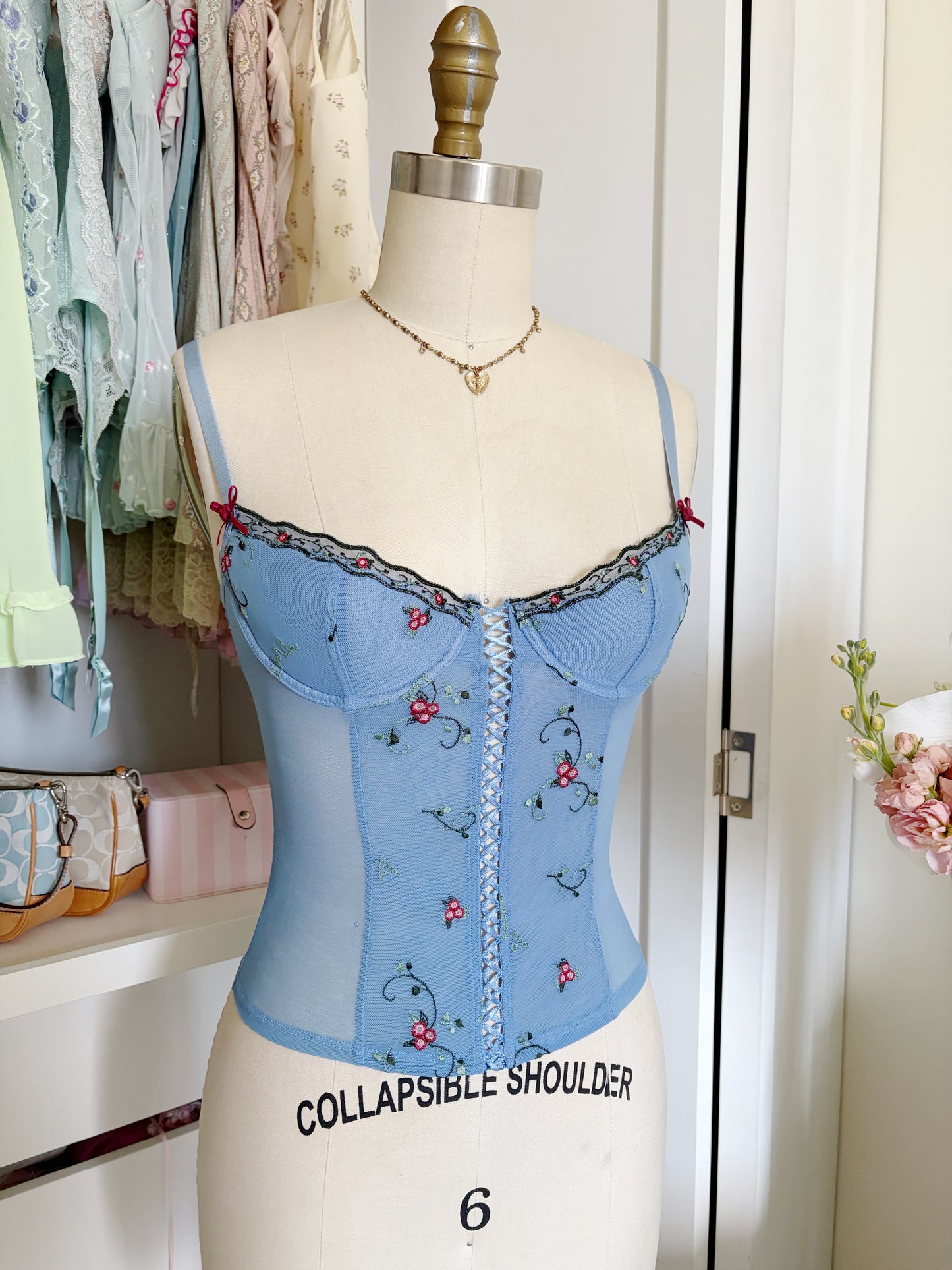 Blue Rampage Floral Cami Top