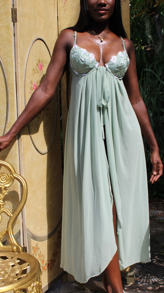 Rare Vintage VS Green Gown