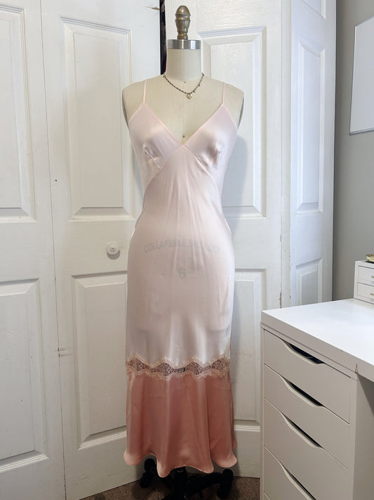 VS Pink Long Slip Dress
