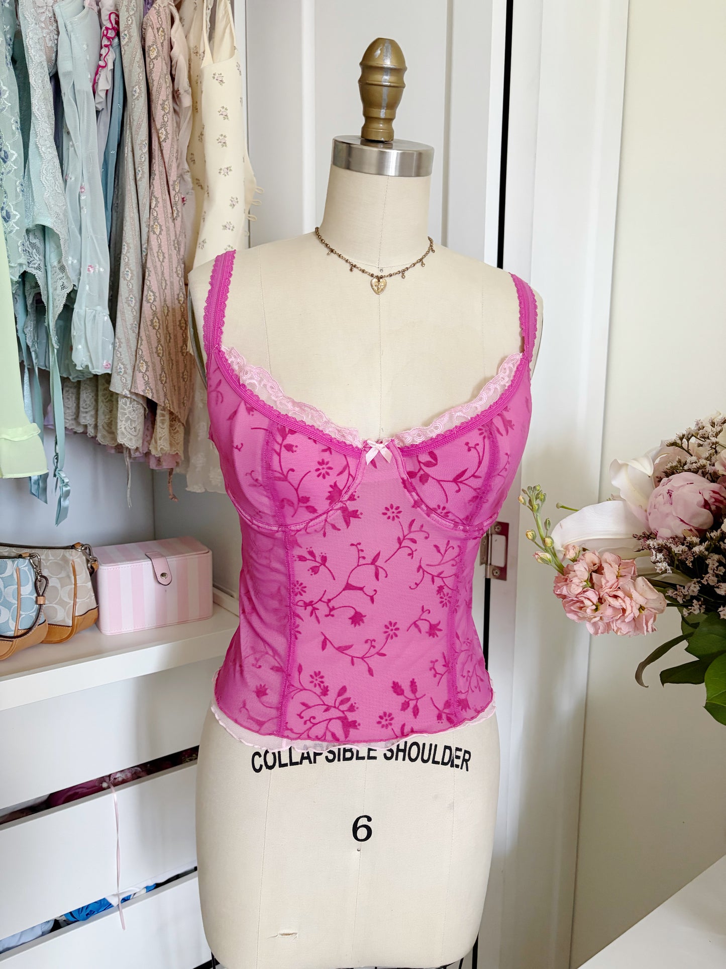 Native Intimates Pink Cami Top