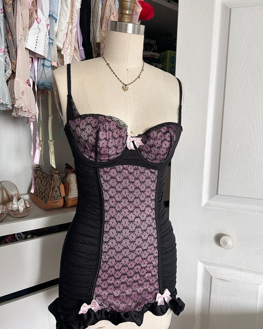 VS Ribbon Bow Lingerie slip